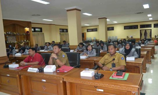 Penerimaan Kunjungan Diklat Kepemimpinan Tingkat IV Angkatan I BPSDM Provinsi Jawa Timur  Tahun 2019